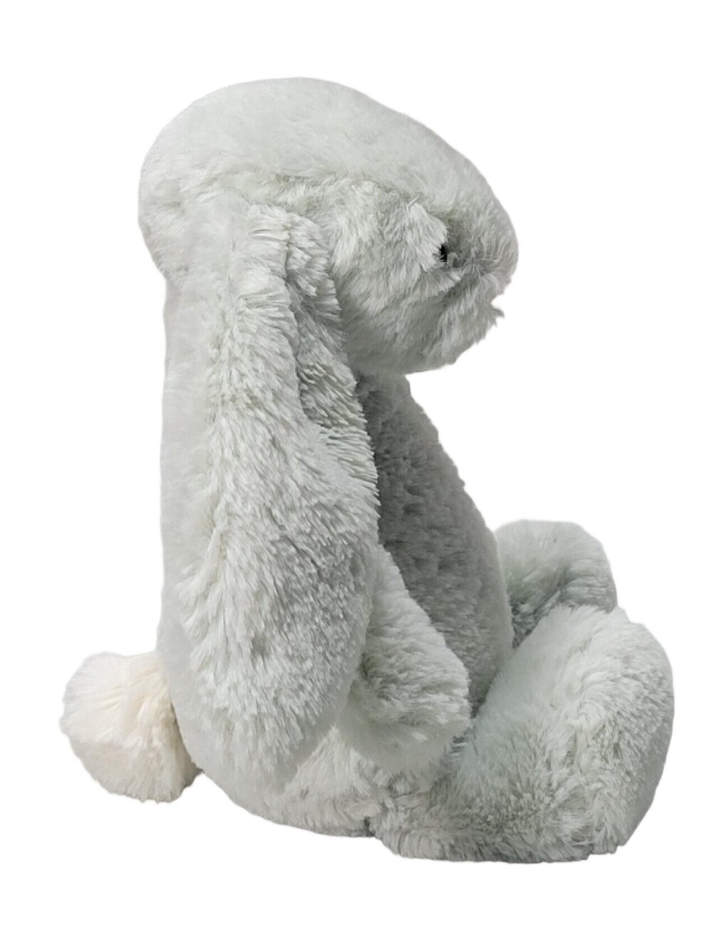 Jellycat Gray Bashful Bunny Rabbit Stuffed Animal Beanbag Plush Toy 8" - Picture 4 of 10